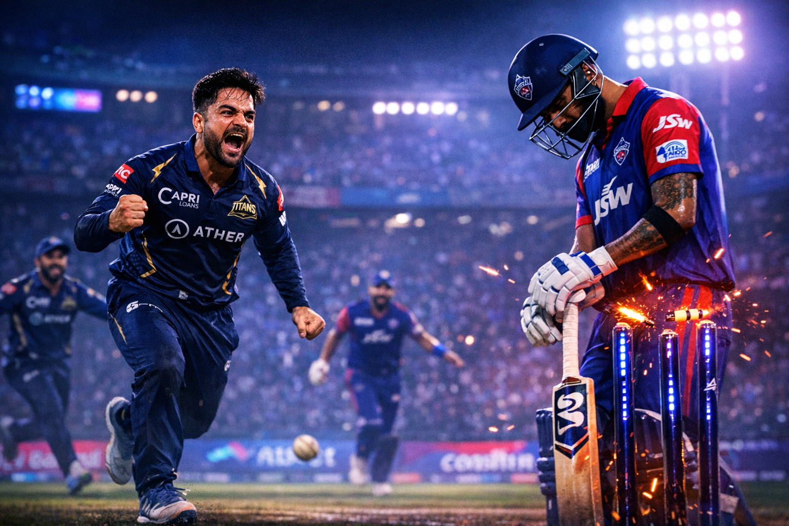 Gujarat Titans Clinch Thrilling Last-Over Win Over Delhi Capitals in IPL 2026 Clash